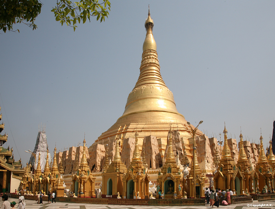 Yangon avec tour de ville